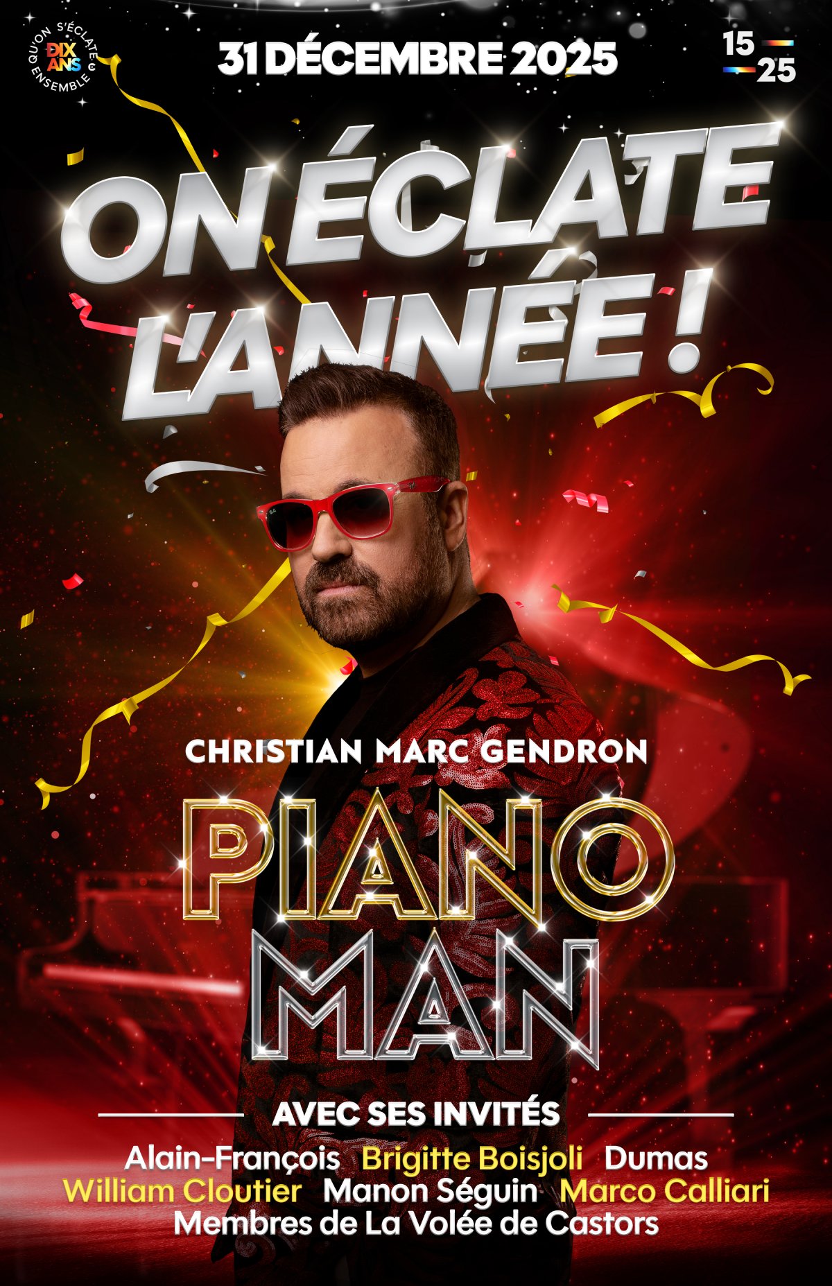 On éclate l’année